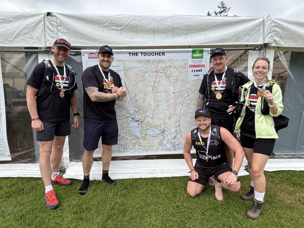 Group photo taken at the Cumbrian Challenge 2026