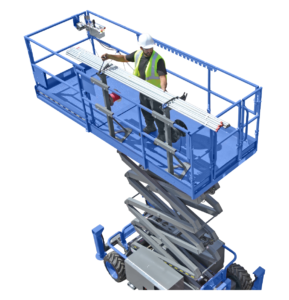 Large Scissor Pipe Racks