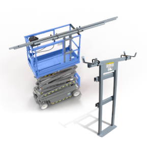 Small Scissor Pipe Racks