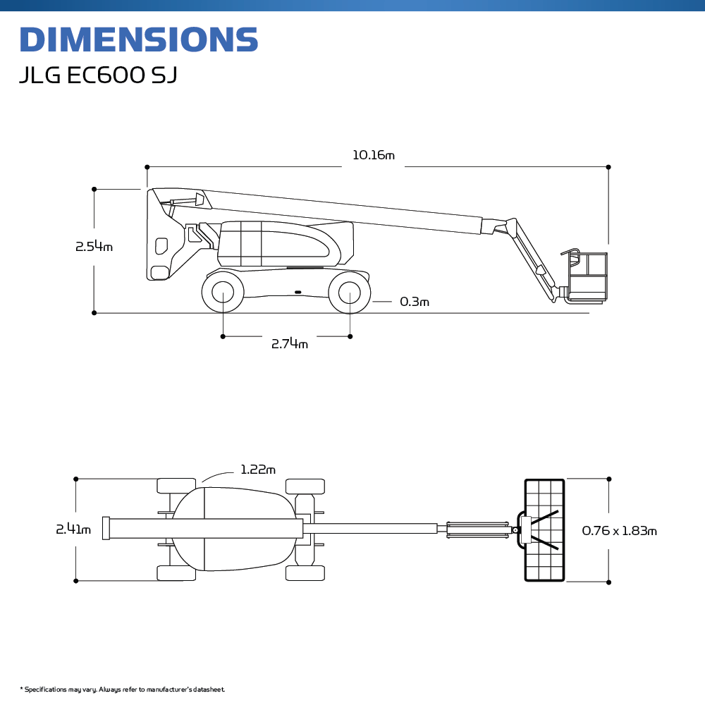 JLG EC600SJ | Electric Cherry Picker | Hire Safe Solutions